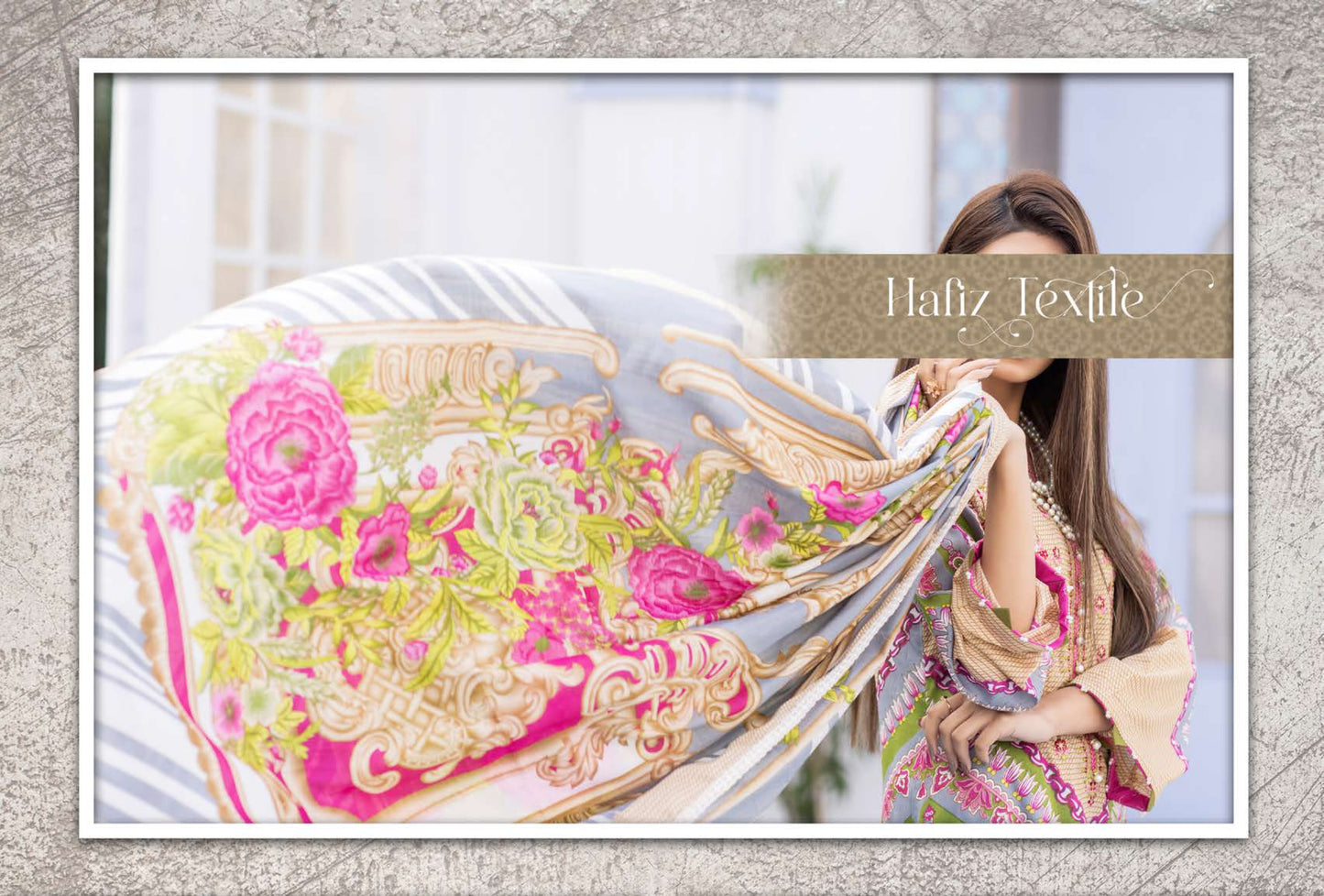 PINE PREMIUM EMB LAWN COLLECTION BY HAFIZ TEXTILE D#8