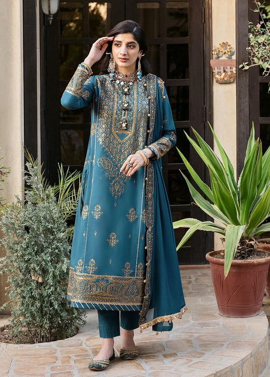 Asim jofa - Embroidered Festive Collection - AJKM-04