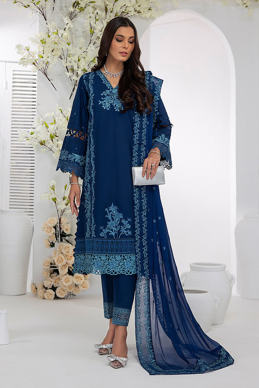 Azure Luxury Lawn Eid Edit '23 - Blooming Freesia