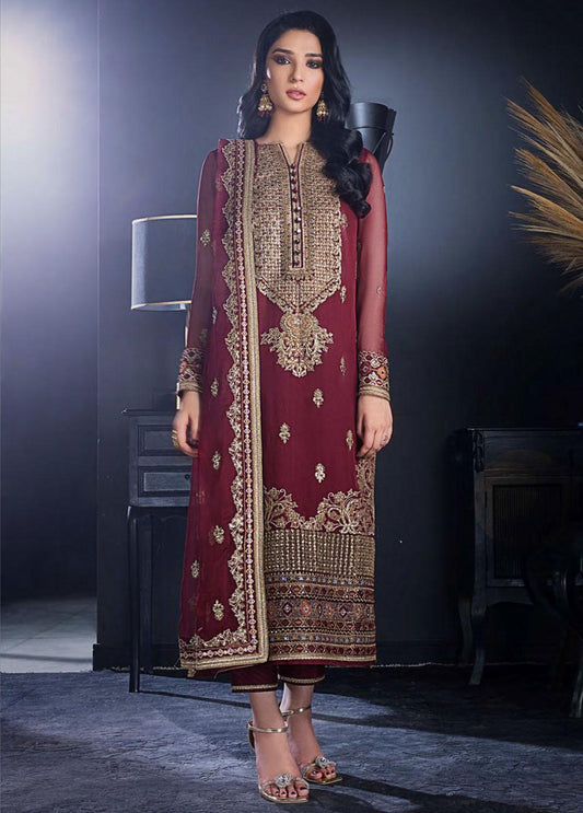 Asim jofa - Embroidered Festive Collection - AJRE-02