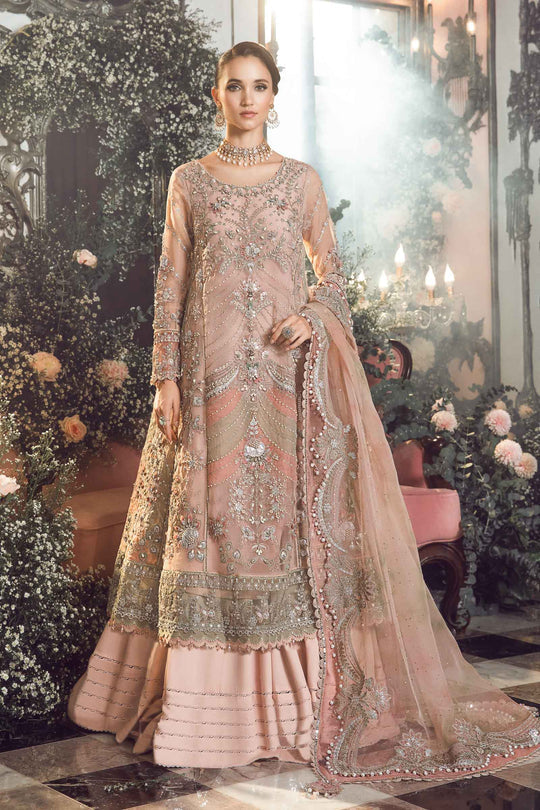 Pastel Pink BD-2706 | Maira. B. Mbroidered Wedding Edition