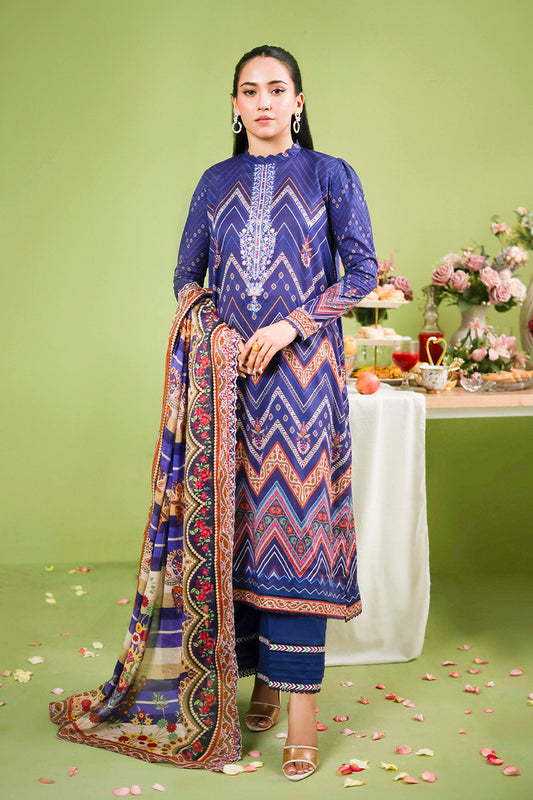 GJRH-01 | Rang-e-Haya Unstitched Lawn