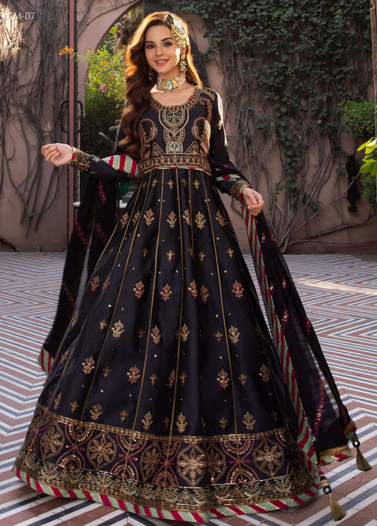 Asim jofa - Embroidered Festive Collection - AJM-07