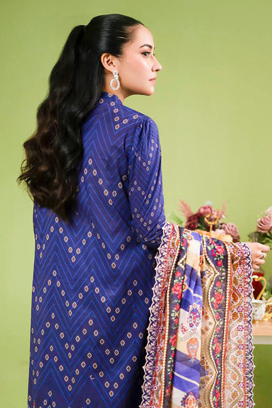 GJRH-01 | Rang-e-Haya Unstitched Lawn