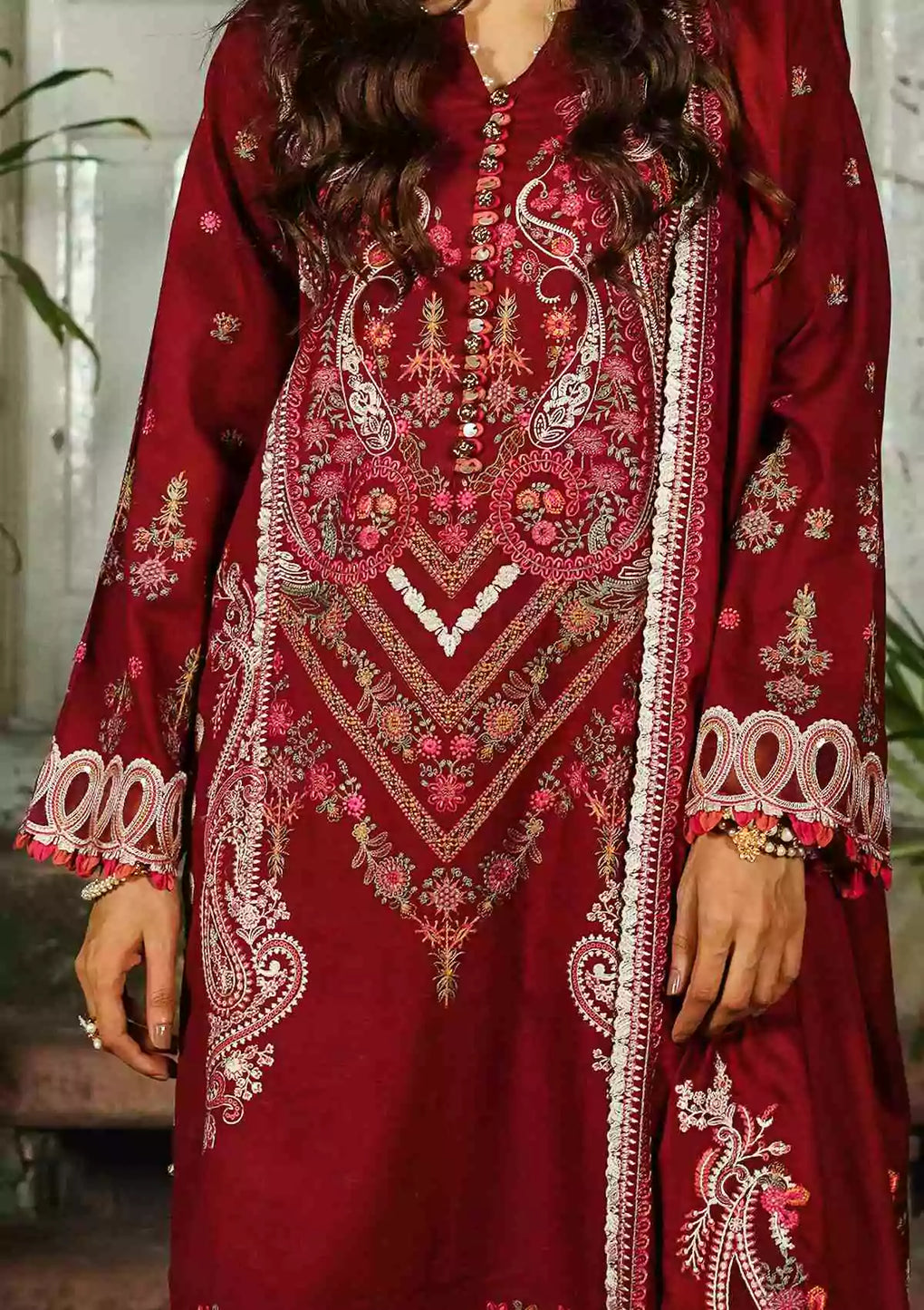 EKW-08 - GHULAB - Elaf Premium - Luxury Winter Collection 2023