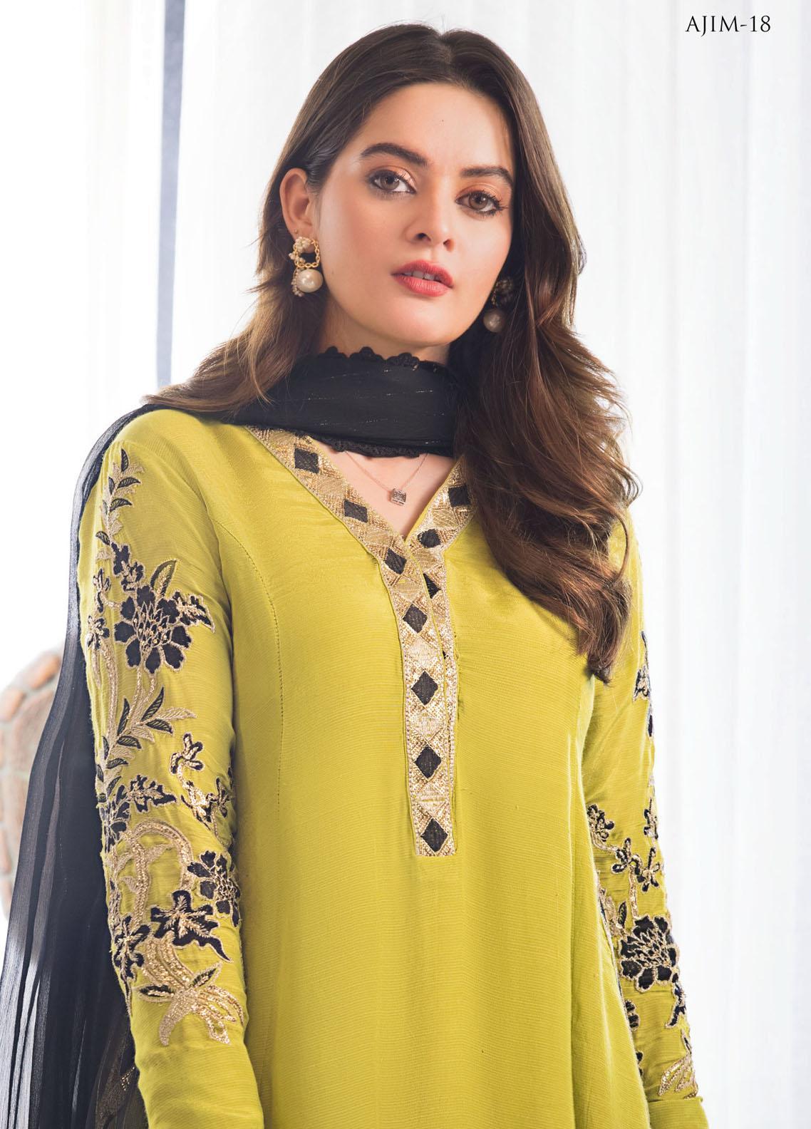 Asim jofa - Embroidered Festive Collection - AJIM-18