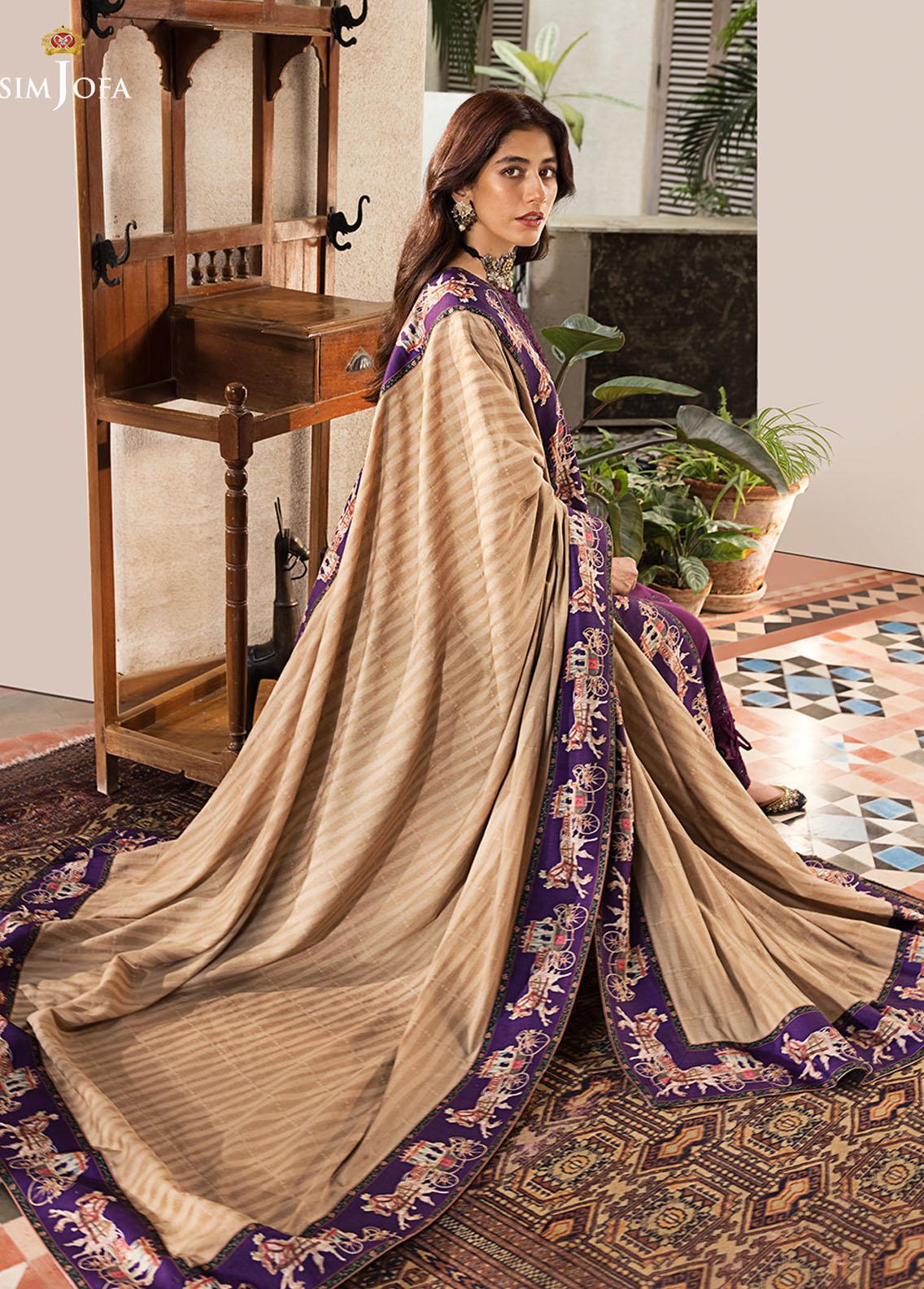Asim jofa - Embroidered Festive Collection - AJK-02
