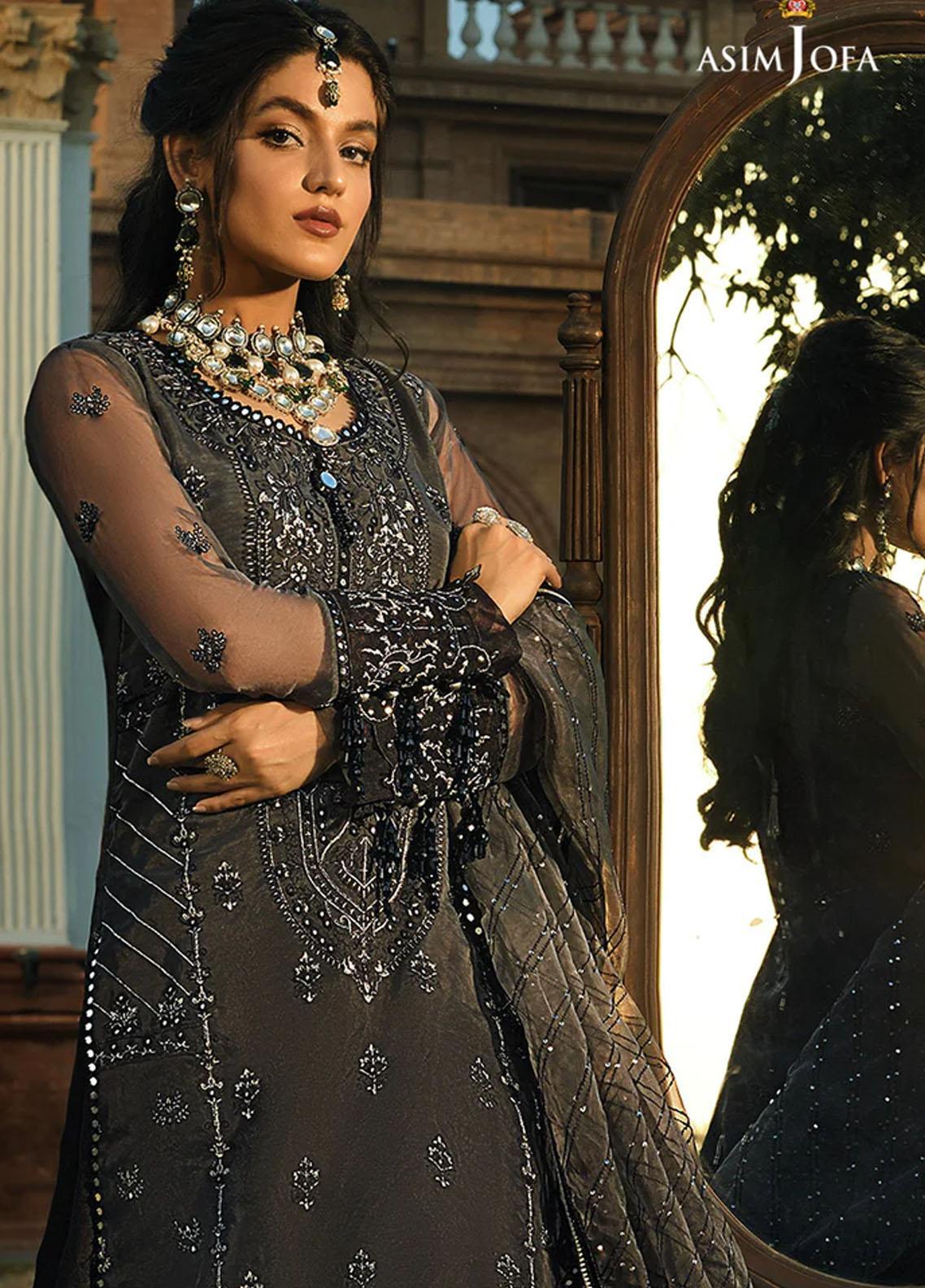 Asim jofa - Embroidered Festive Collection - AJST-14