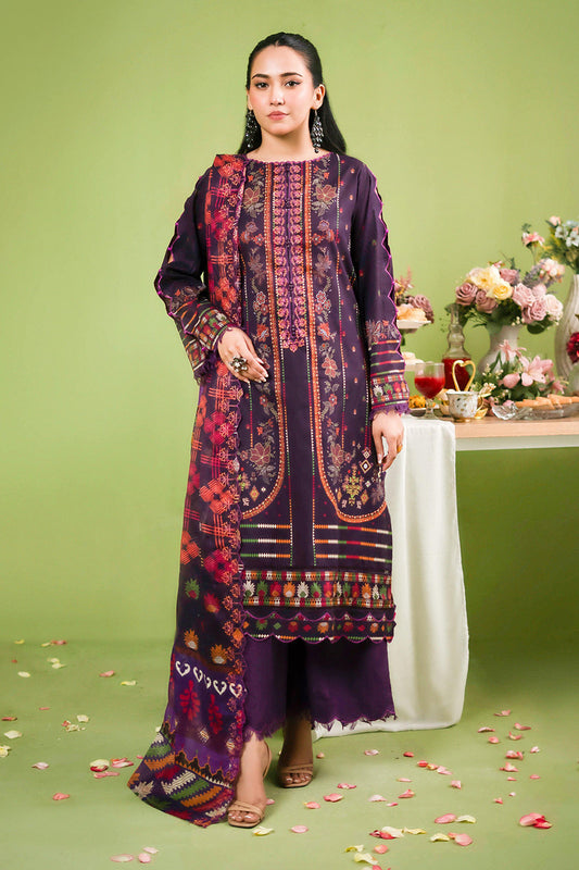 GJRH-02 | Rang-e-Haya Unstitched Lawn