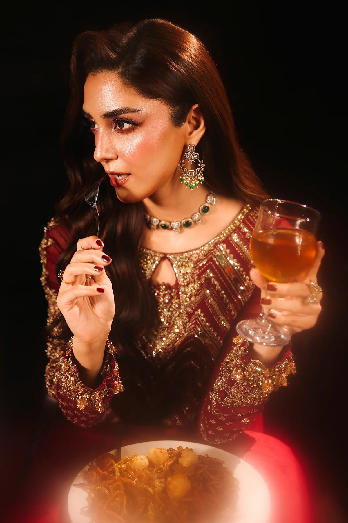 3 Piece Unstitched Luxury Suit | DJW5-03