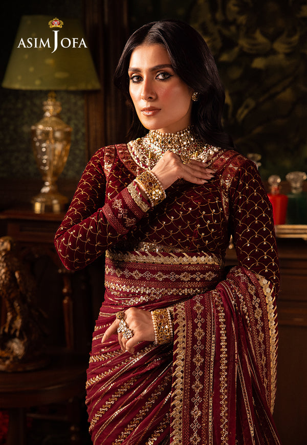 AJMM-02 | Asim Jofa - Makhmal Velvet Unstitched Collection