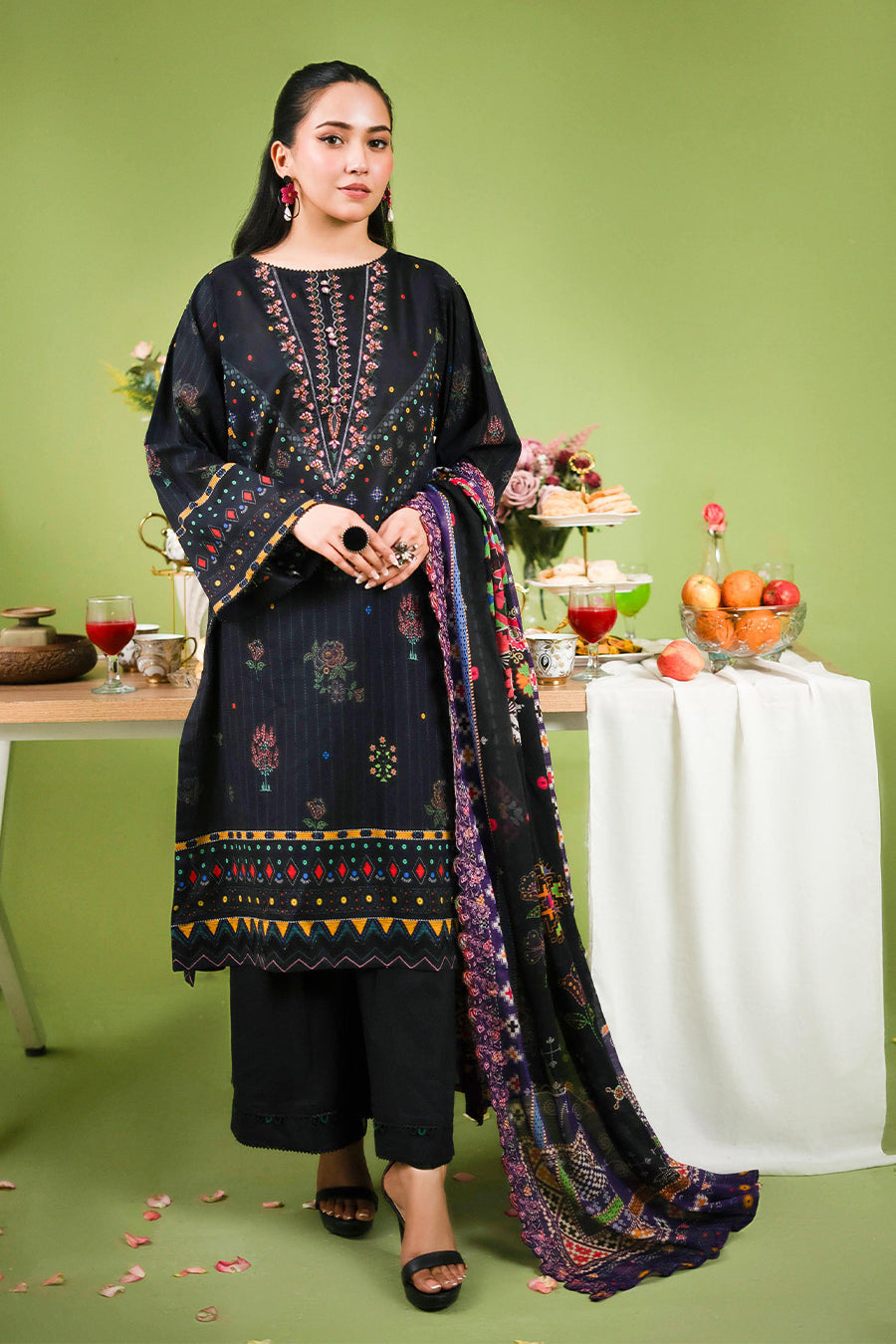 GJRH-04 | Rang-e-Haya Unstitched Lawn