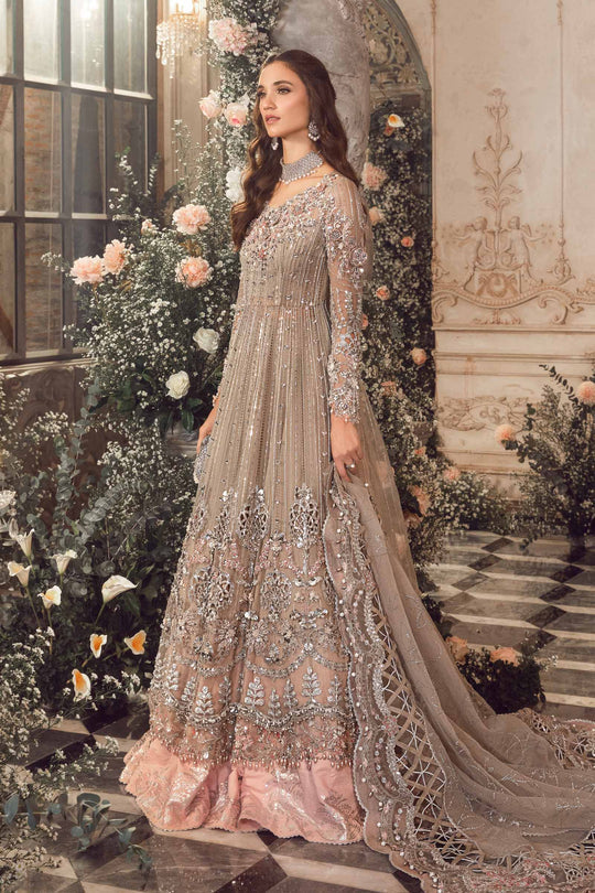 Grey BD-2703 | Maira. B. Mbroidered Wedding Edition