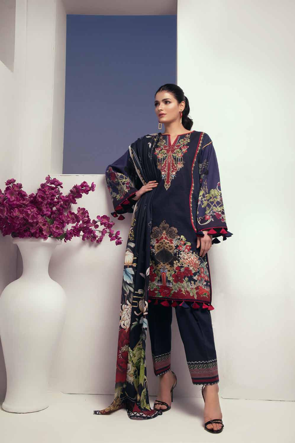 Firdous Urbane Lawn Collection - 19493B