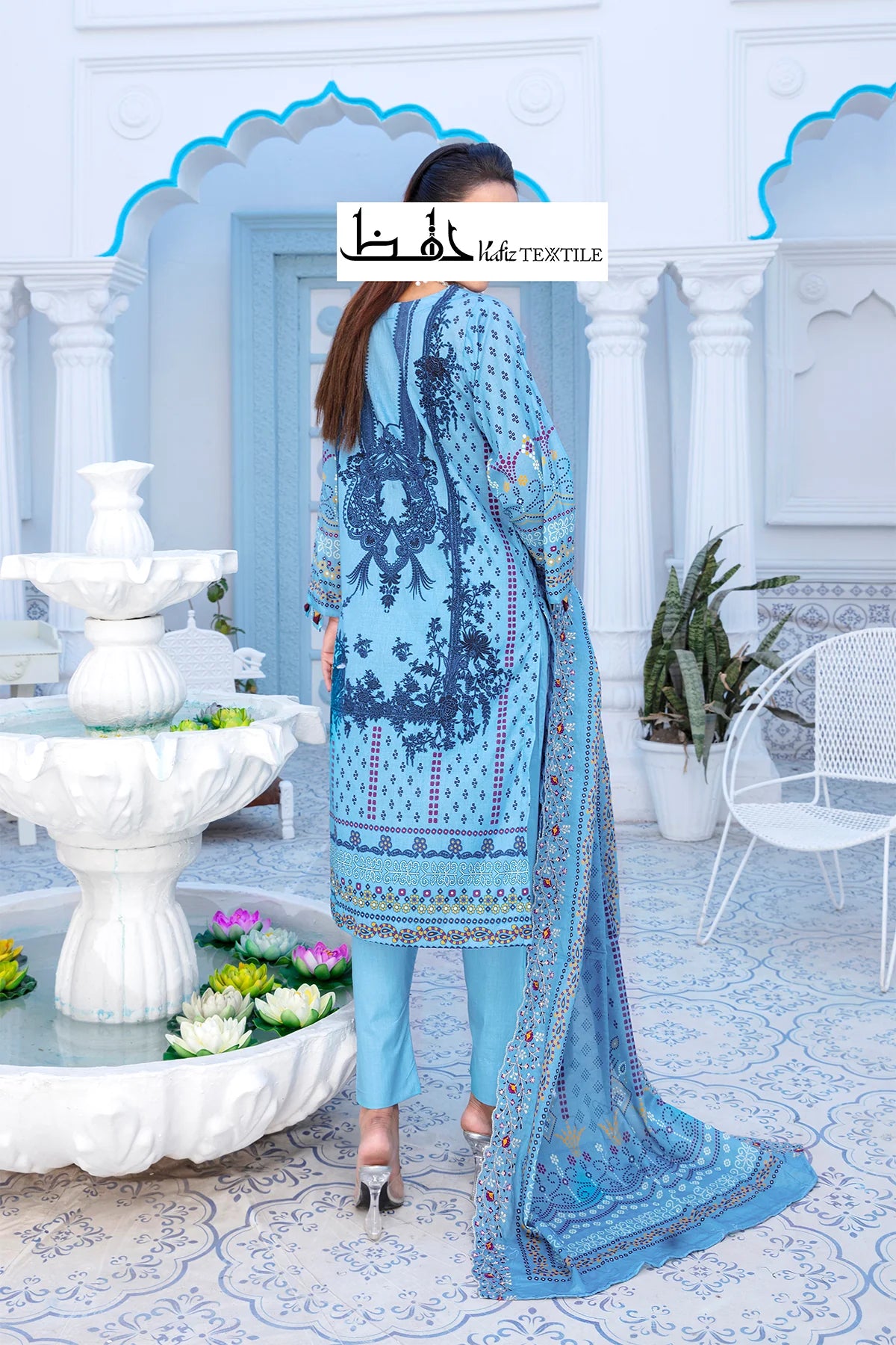 Sophie Printed Lawn BY Hafiz Textile D#3