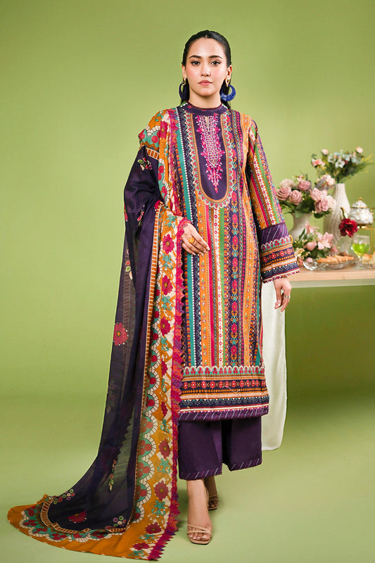 GJRH-10 | Rang-e-Haya Unstitched Lawn