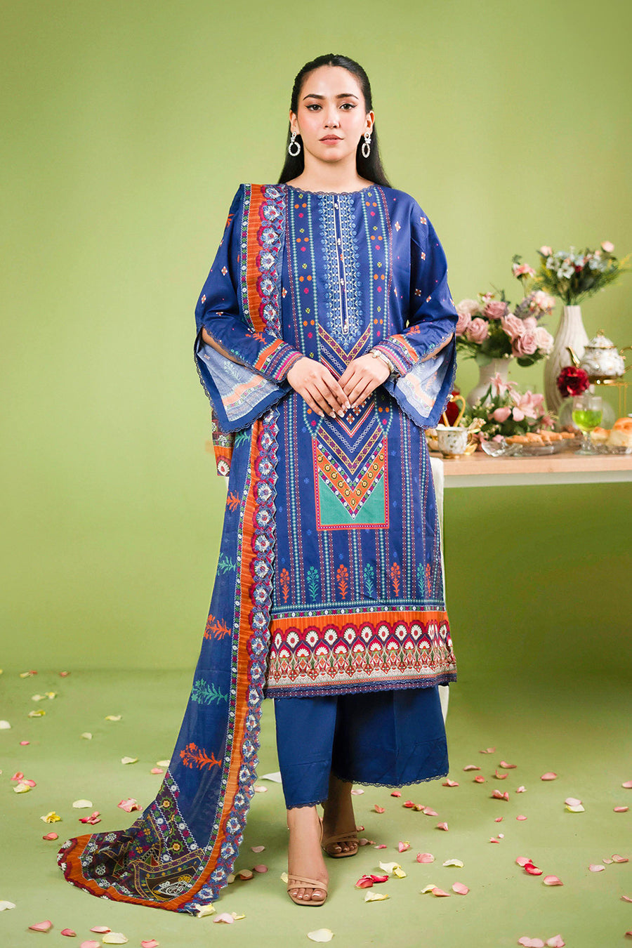 GJRH-11 | Rang-e-Haya Unstitched Lawn