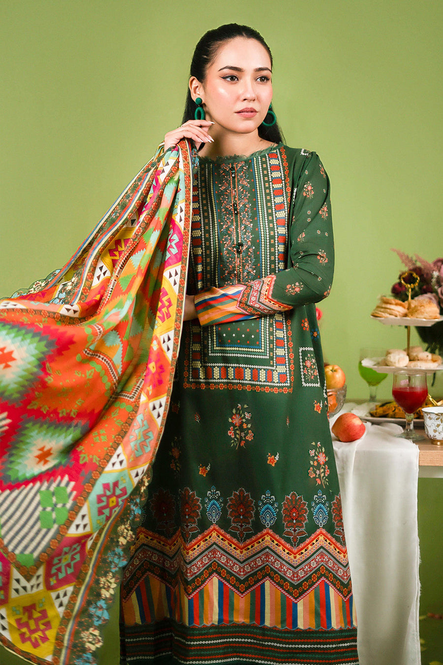 GJRH-12 | Rang-e-Haya Unstitched Lawn