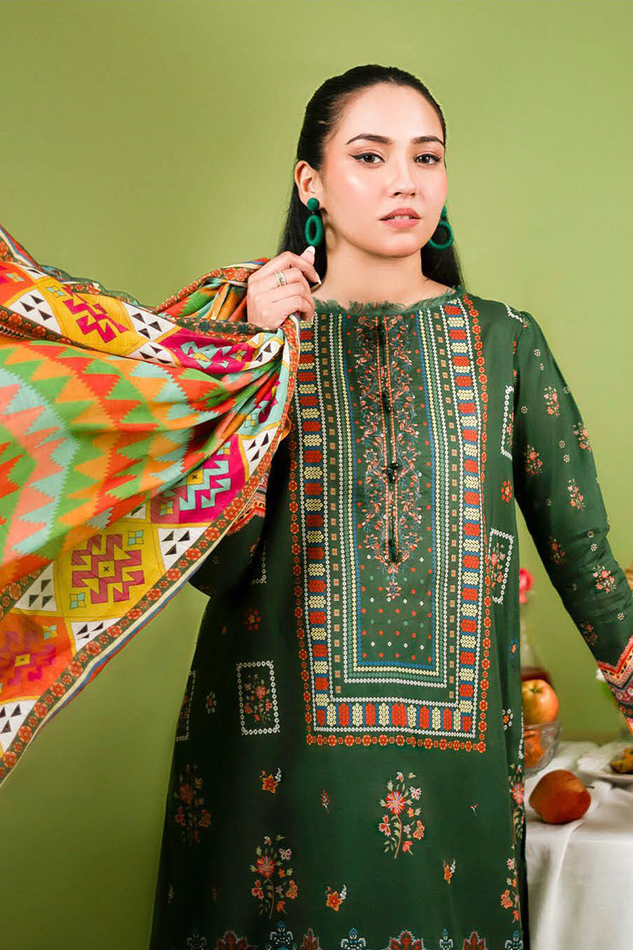 GJRH-12 | Rang-e-Haya Unstitched Lawn