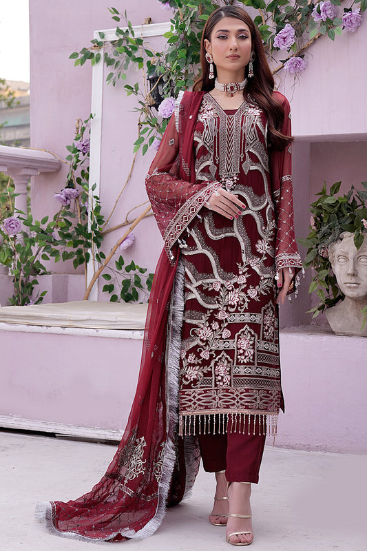 Afsaneh Vol - 02 By Maryam's Chiffon Collection Series - A-206