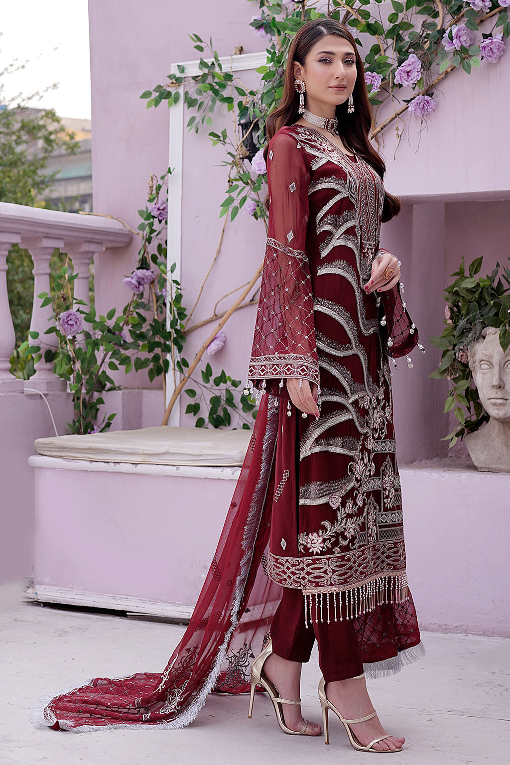 Afsaneh Vol - 02 By Maryam's Chiffon Collection Series - A-206