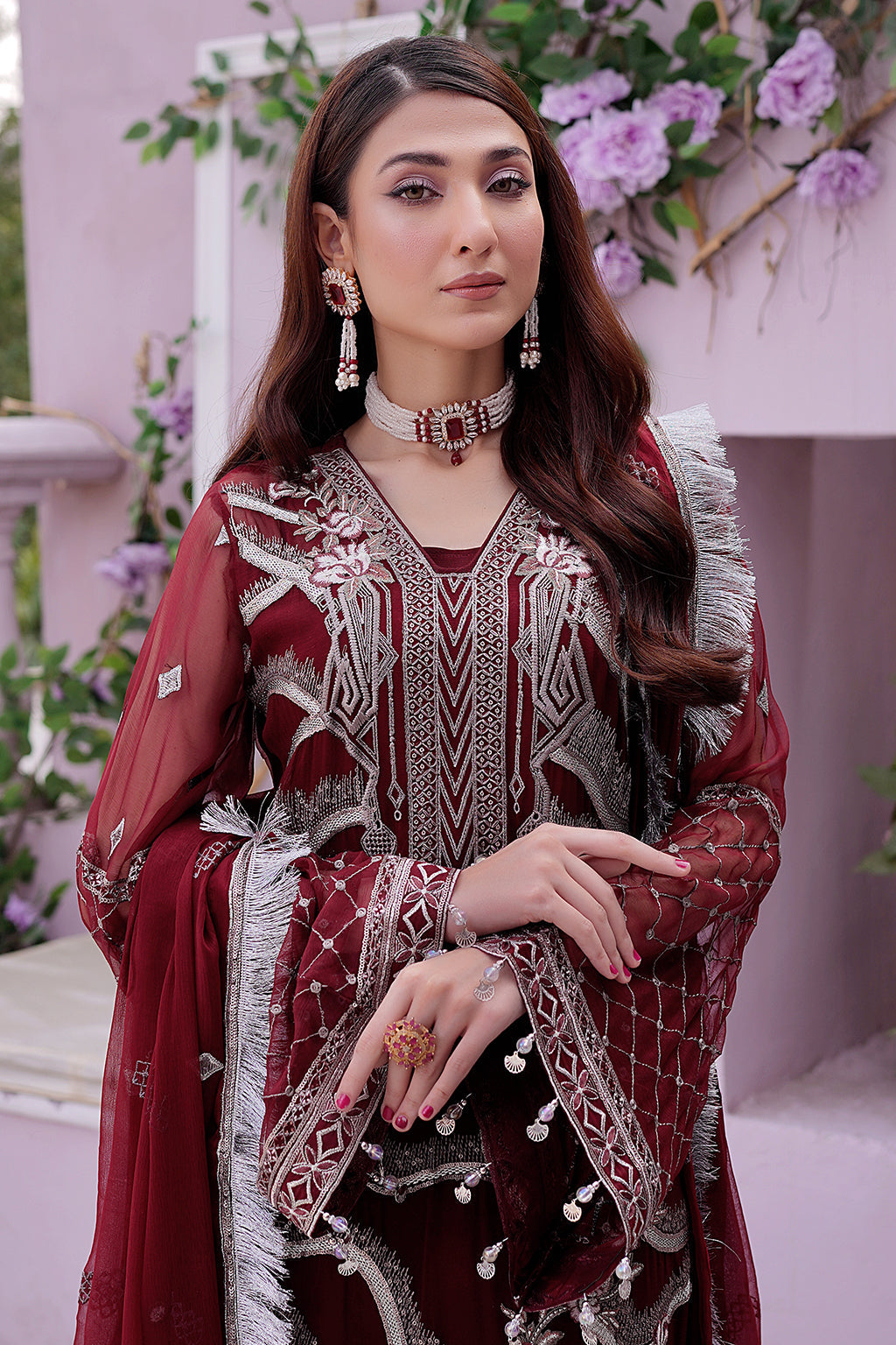 Afsaneh Vol - 02 By Maryam's Chiffon Collection Series - A-206