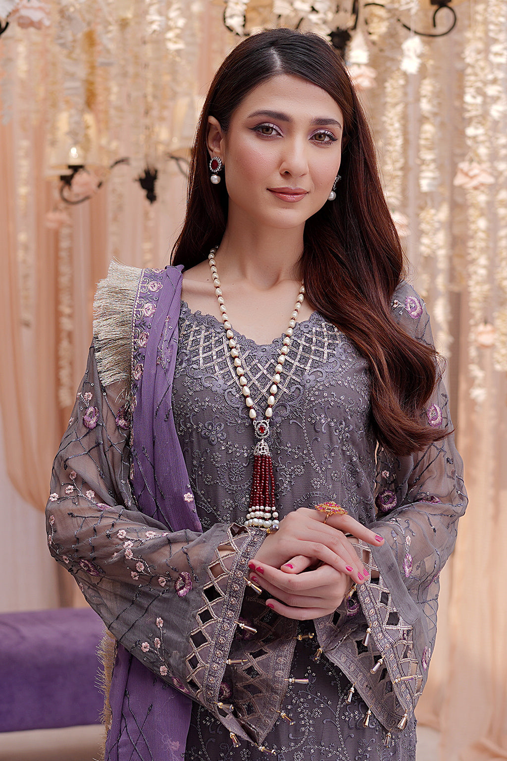 Afsaneh Vol - 02 By Maryam's Chiffon Collection Series - A-208