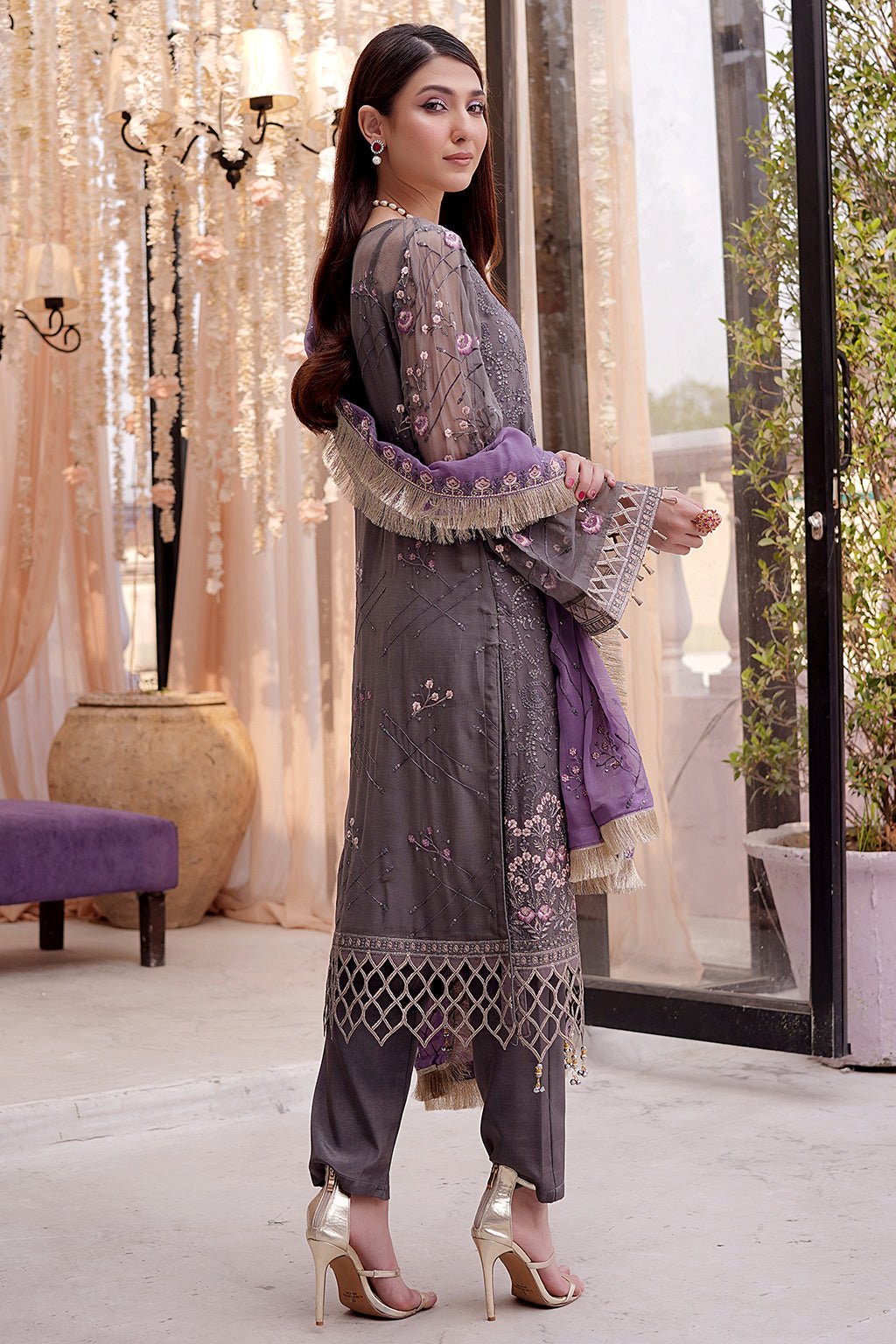 Afsaneh Vol - 02 By Maryam's Chiffon Collection Series - A-208