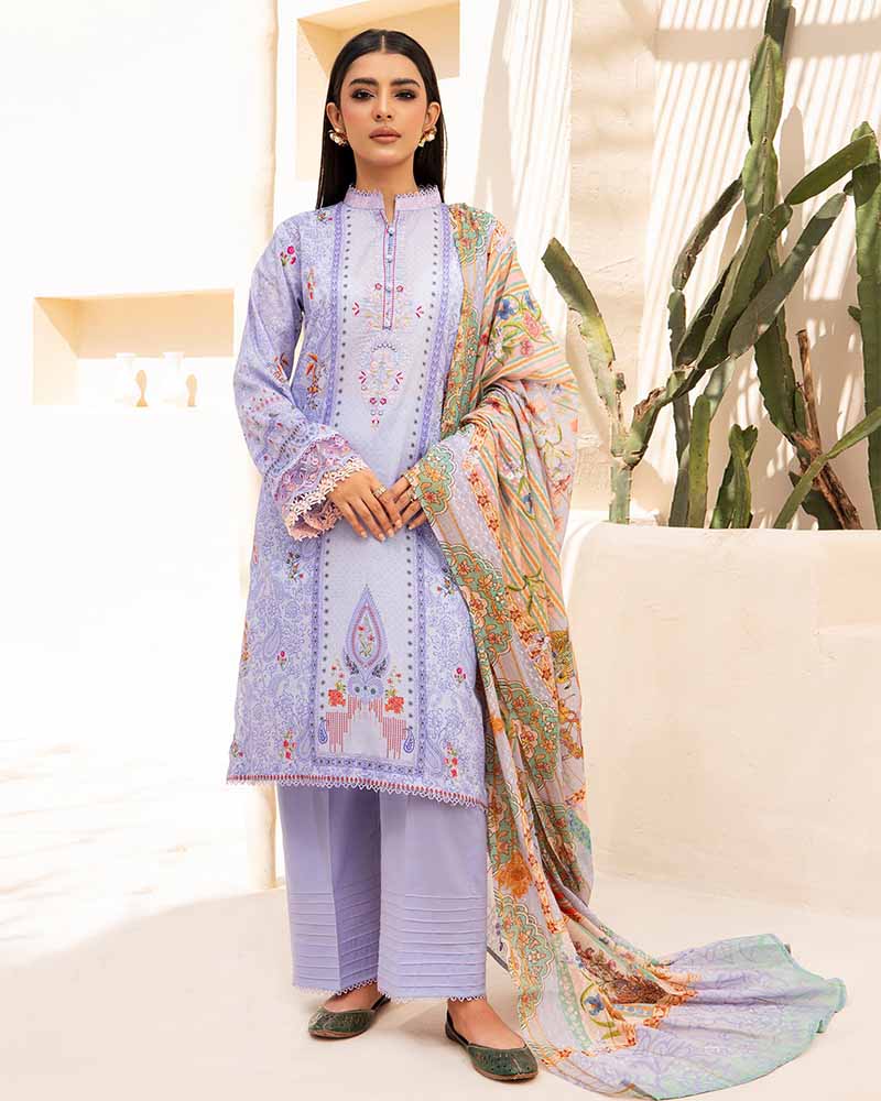 GRUS2403-06  |  Ruhay Sukhan Vol - 03  | Embroidered 03 Pcs Lawen Edit