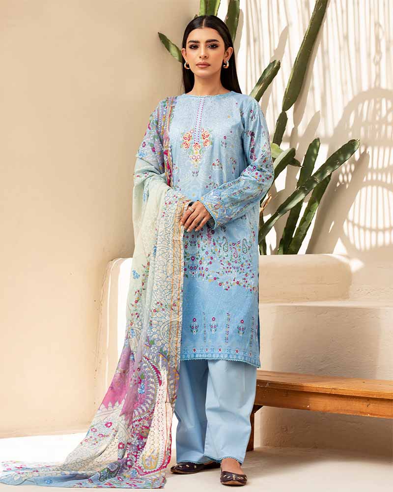 GRUS2403-12  |  Ruhay Sukhan Vol - 03  | Embroidered 03 Pcs Lawen Edit