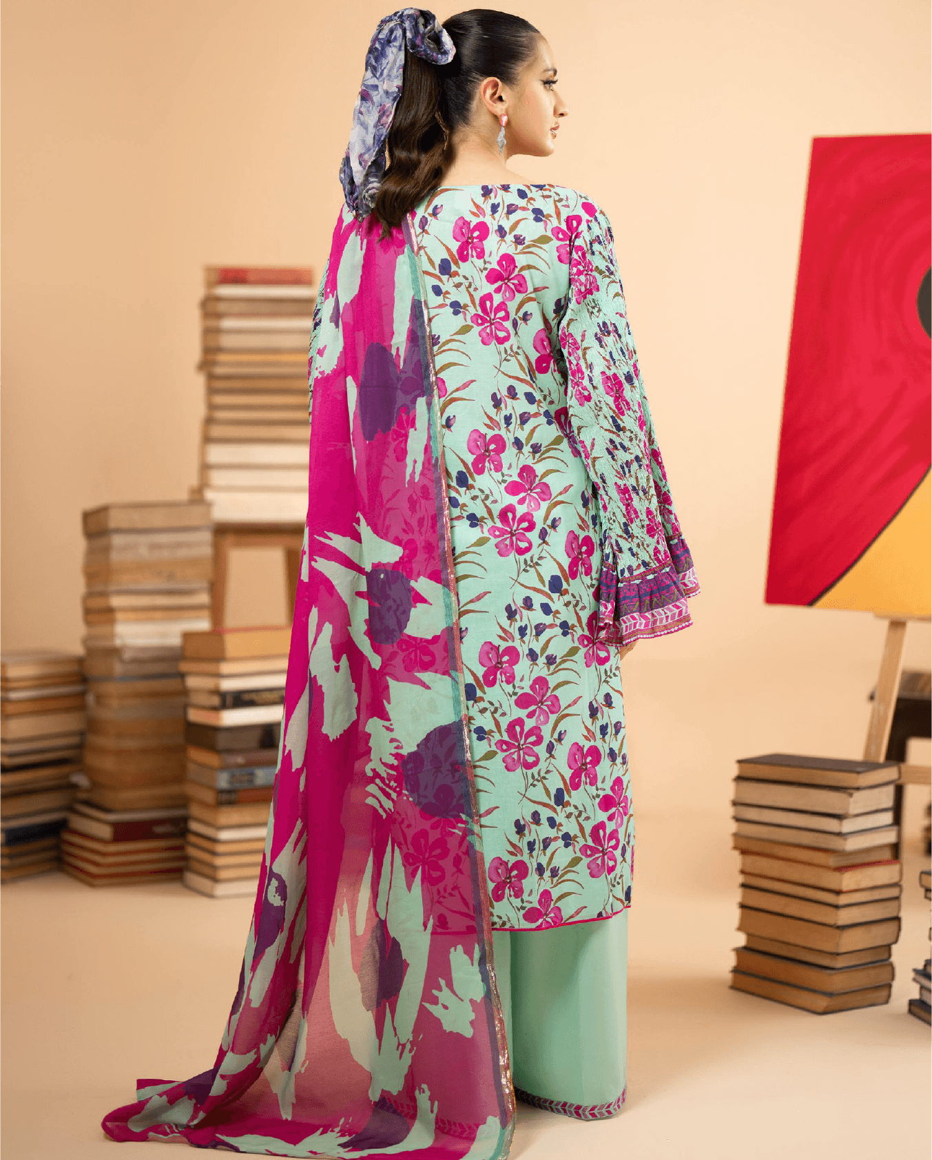 GJIK-004 |  IRMAK - 03 Pc Unstitched Lawn