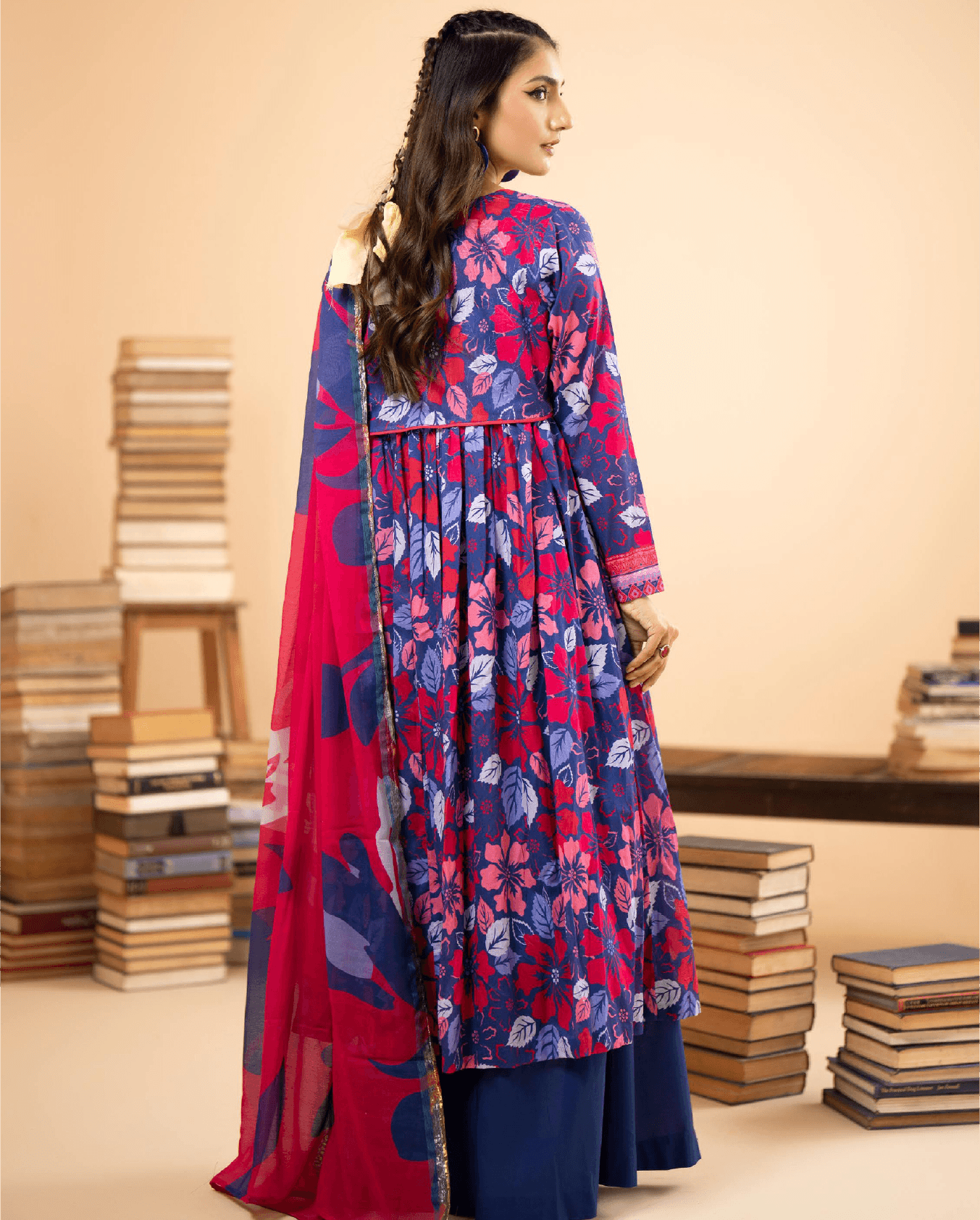 GJIK-007 |  IRMAK - 03 Pc Unstitched Lawn