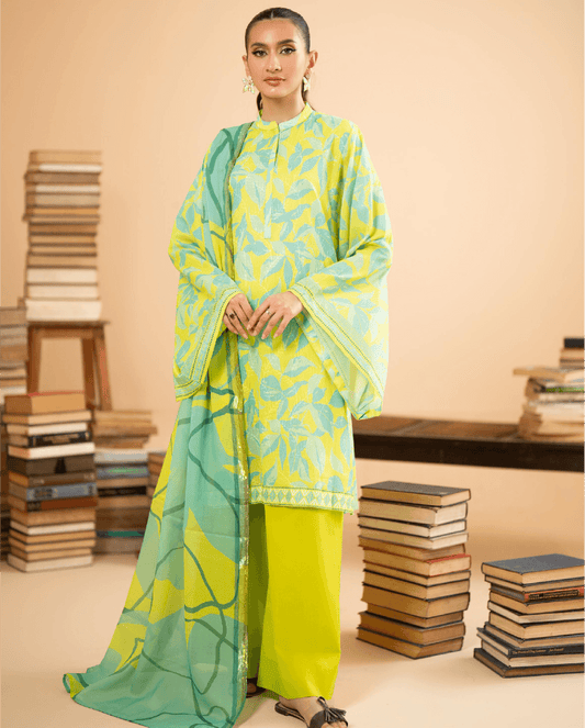 GJIK-008 |  IRMAK - 03 Pc Unstitched Lawn