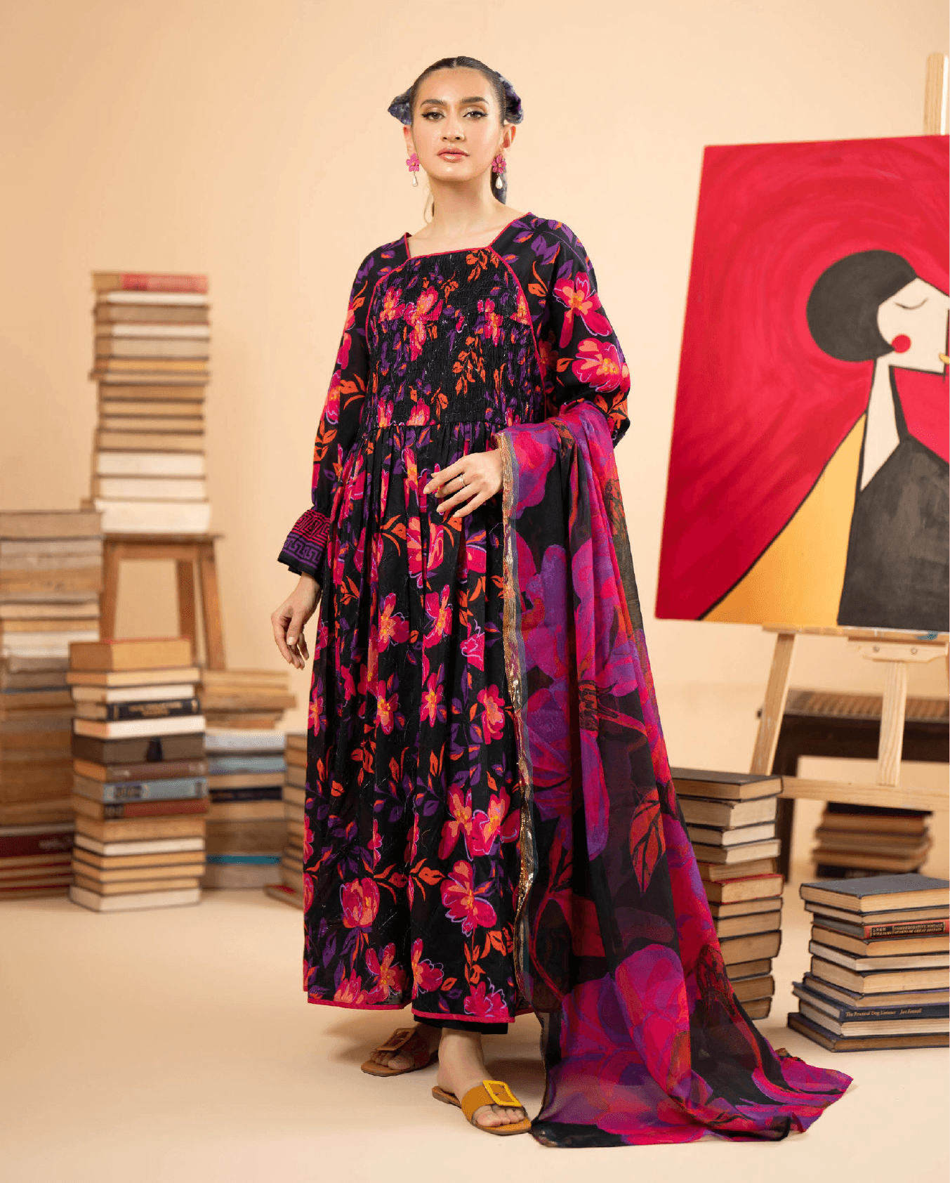 GJIK-010 |  IRMAK - 03 Pc Unstitched Lawn