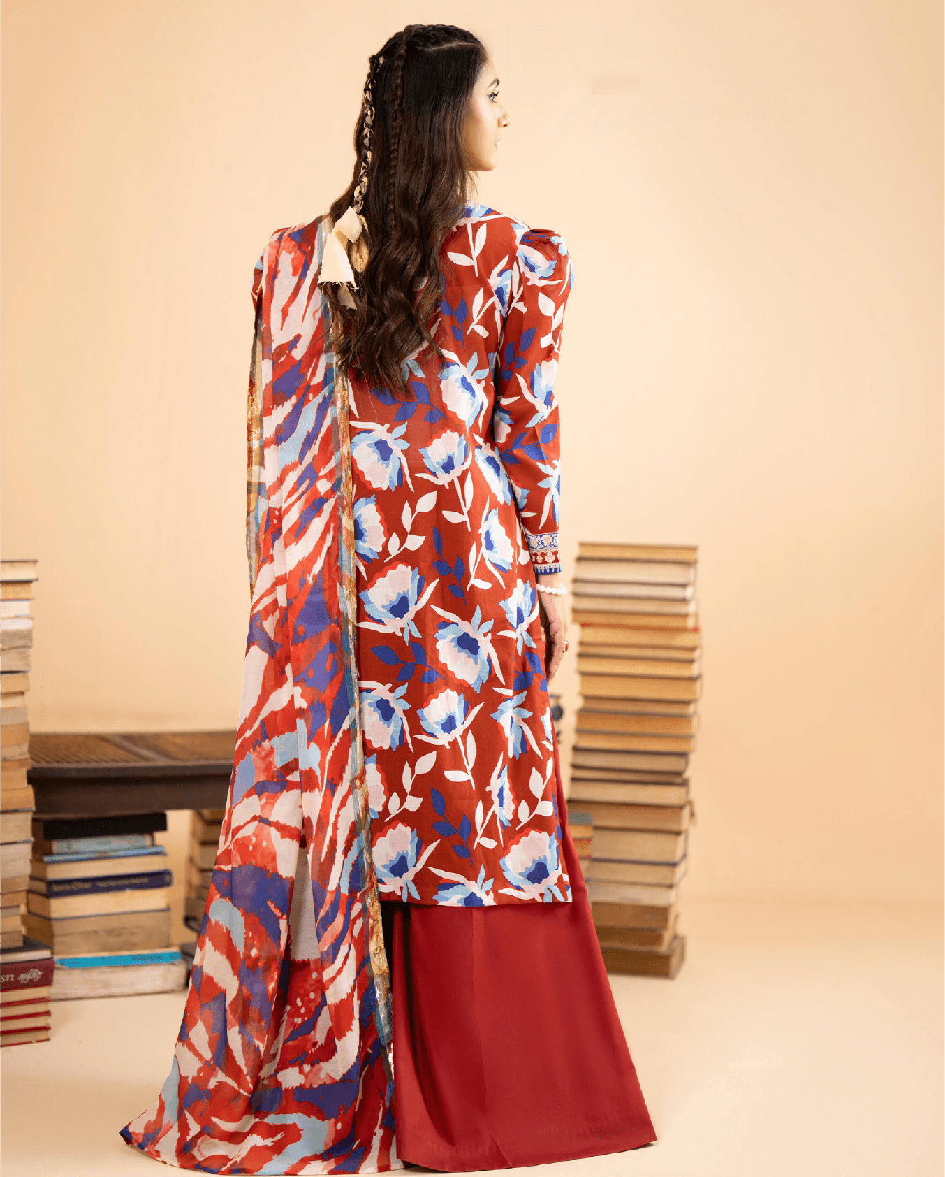 GJIK-012 |  IRMAK - 03 Pc Unstitched Lawn