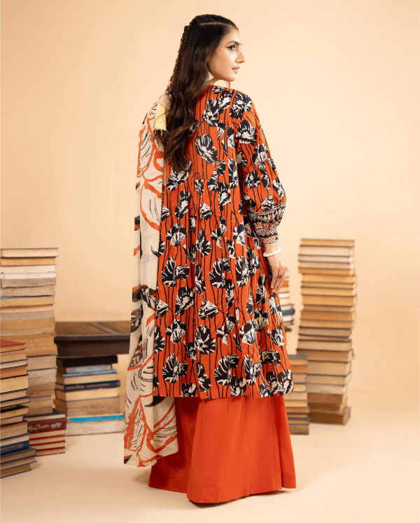 GJIK-001 |  IRMAK - 03 Pc Unstitched Lawn