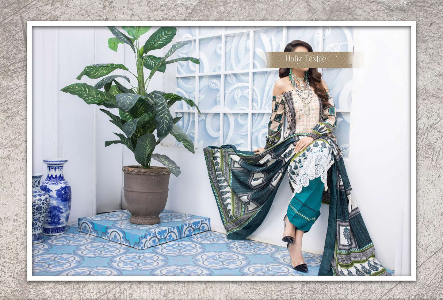 PINE PREMIUM EMB LAWN COLLECTION BY HAFIZ TEXTILE D#3